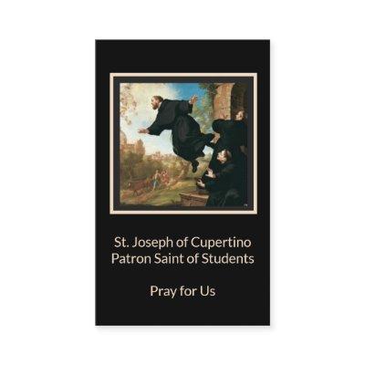 St. Joseph of Cupertino Catholic Holy  Card