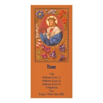 St. Louis IX the King (PM 05) Customizable Rack Card