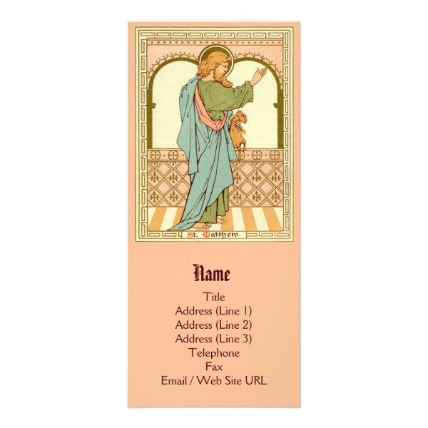 St. Matthew the Evangelist (RLS 10) (Style 1) Rack Card