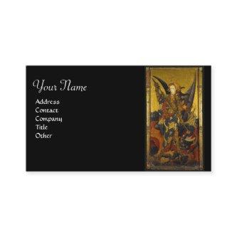 St. Michael Vanquishing Devil as Medieval Knight
