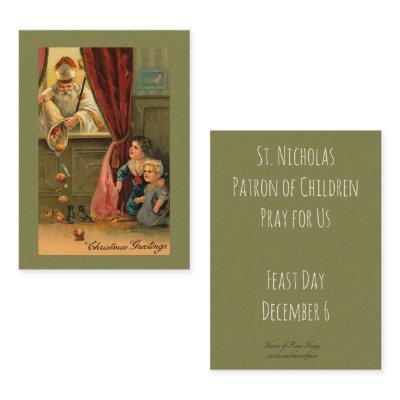 St. Nicholas of Myra Bishop Holy Cards