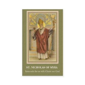 ST. NICHOLAS OF MYRA PRAYER