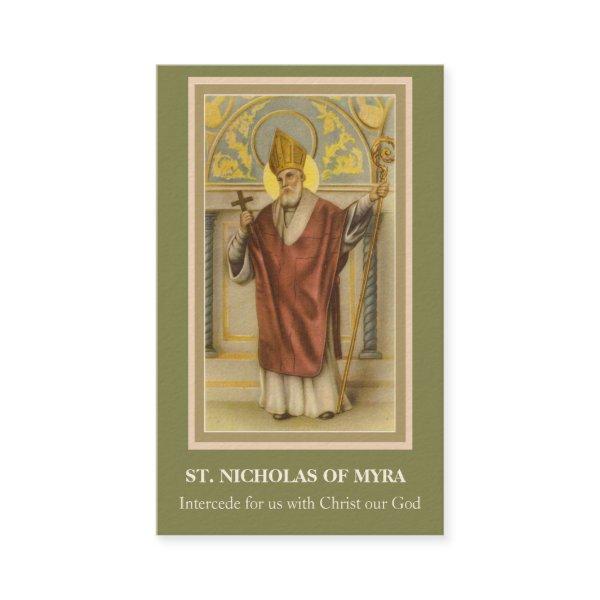 ST. NICHOLAS OF MYRA PRAYER