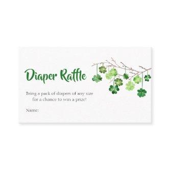 St. Patrick Baby Shower Diaper Raffle