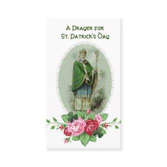 St. Patrick's Day Prayer Blessing Religious Holy