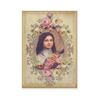 St. Therese Little Flower  Novena Holy Card