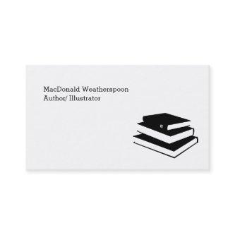Stack of Books Author Writer  Custom