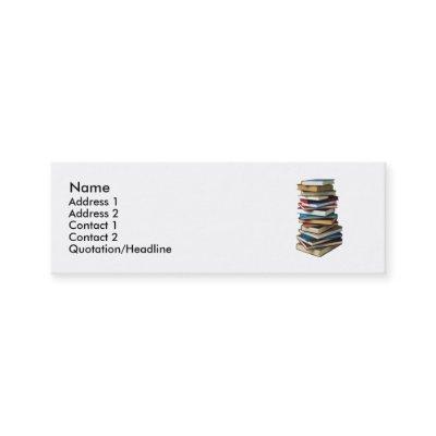 stack of books mini