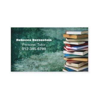Stack of Books Private Tutor Emerald