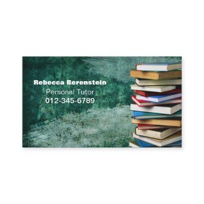 Stack of Books Private Tutor Emerald
