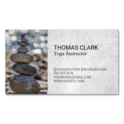 Stacked Stones | Zen | Yoga  Magnet