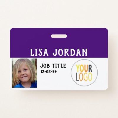Staff Custom ID badge Business- Corp  Business