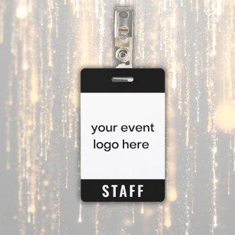 Staff Event Badge