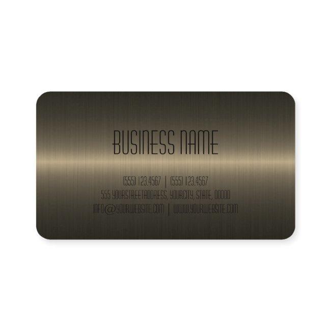 Stainless Steel Metal Look