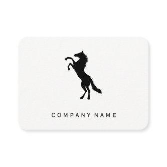 Stallion gray background