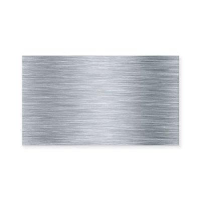 Standard 3.5" x 2.0"  Stainless Metal