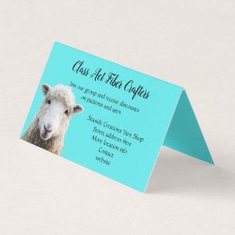 Standing Sheep Yarn Shop Fiber Crafter