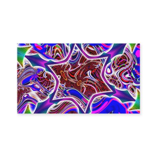 Star of David - Psychedelic Art