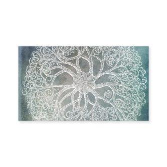 Starfish Beach Decor Blue Watercolor Teal Indigo