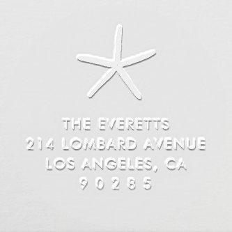 Starfish Custom Return Address Embosser