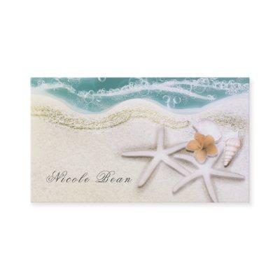 Starfish on the Beach Teal Sea Water Tropical Chic