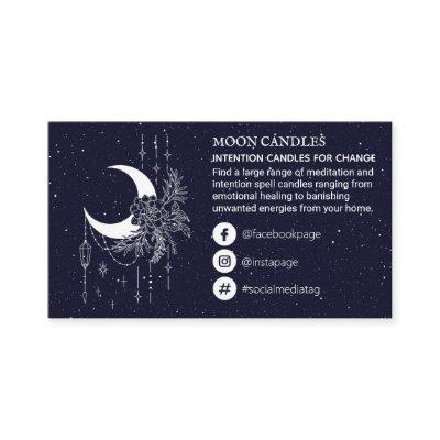 Starry Sky Moon Candle Spell