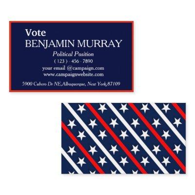 Stars and Stripes Political Campaign