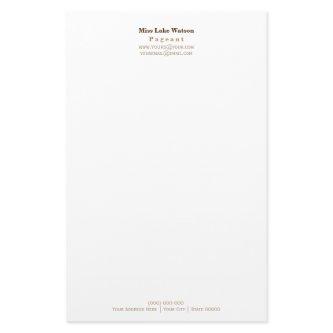 Stationery Recycled 80lb Classic Stationery