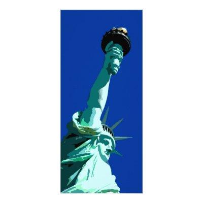 Statue of Liberty Rack Card