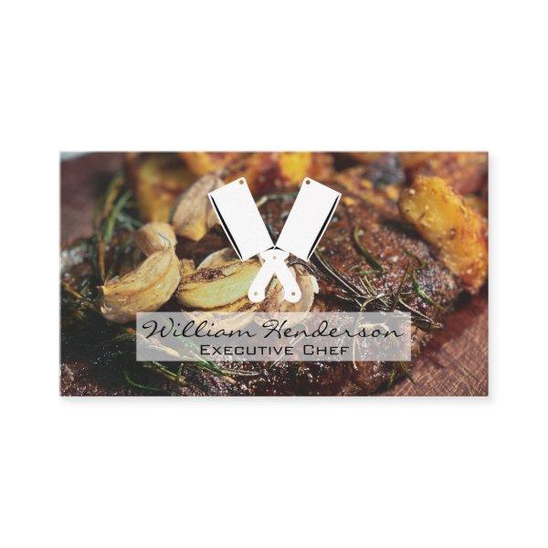 Steak and Mushrooms | Butcher Knives