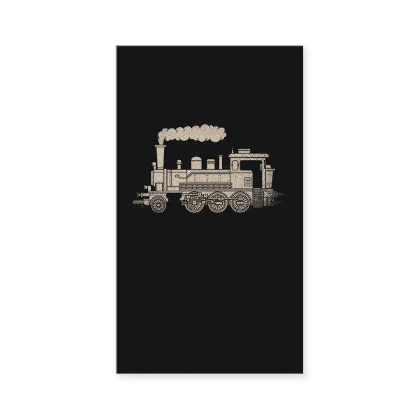 Steam Locomotive Retro Railroad Train Lover