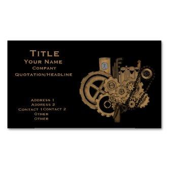 Steampunk Machinery (Brassy) Magnetic