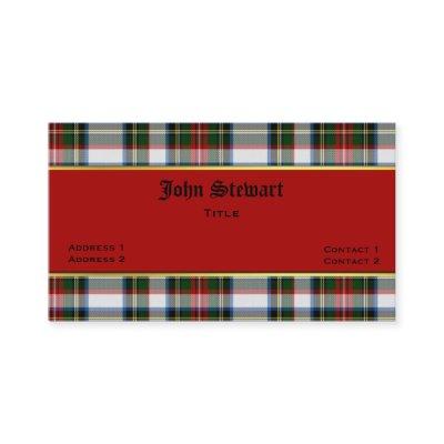 Stewart Dress Plaid Custom