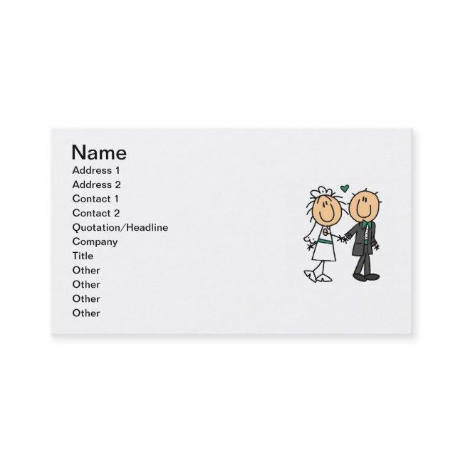 Stick Figure Bride and Groom T-shirts and Gifts