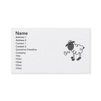 Stick Figure Sheep T-shirts and Gifts