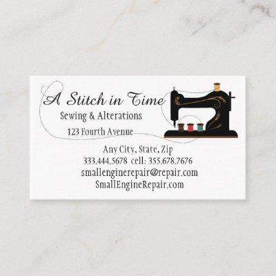 Stitch in Time Sewing Alterations Repair