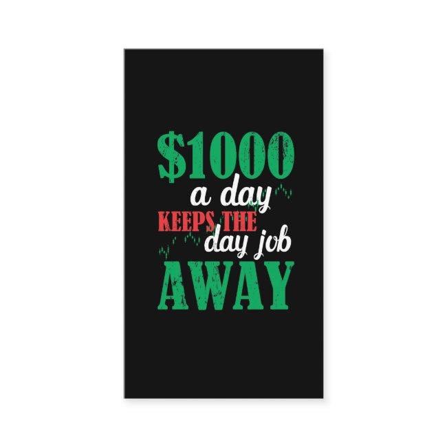 Stock Market Day Trading Trader Investor Joke