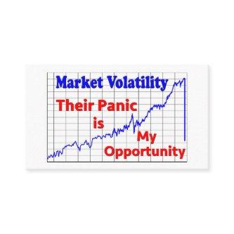 Stock Market Trading Panic Opportunity