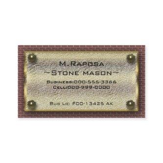 stone mason