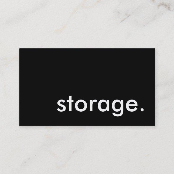 storage.