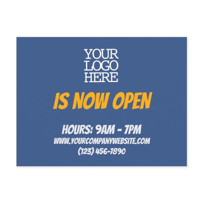 Store Is Now Open Client Mailing Postcard