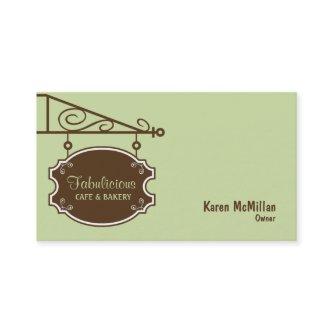 Store Sign  - Meadow Green
