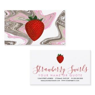 strawberry swirls