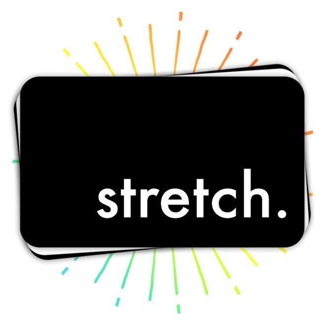stretch. (color customizable)