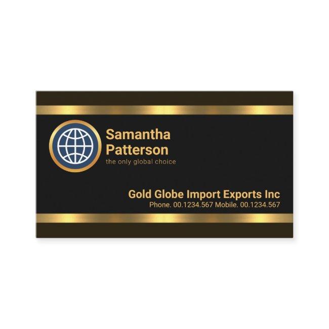 Striking Gold Lines Sales Marketing