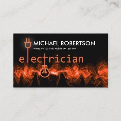 Striking Lightning Electrician Signage Electrical