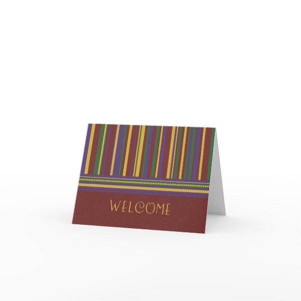 Stripes Employee Welcome to the Team Card