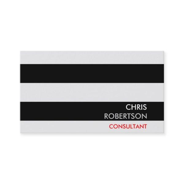 Stripes Pattern Professional Chic