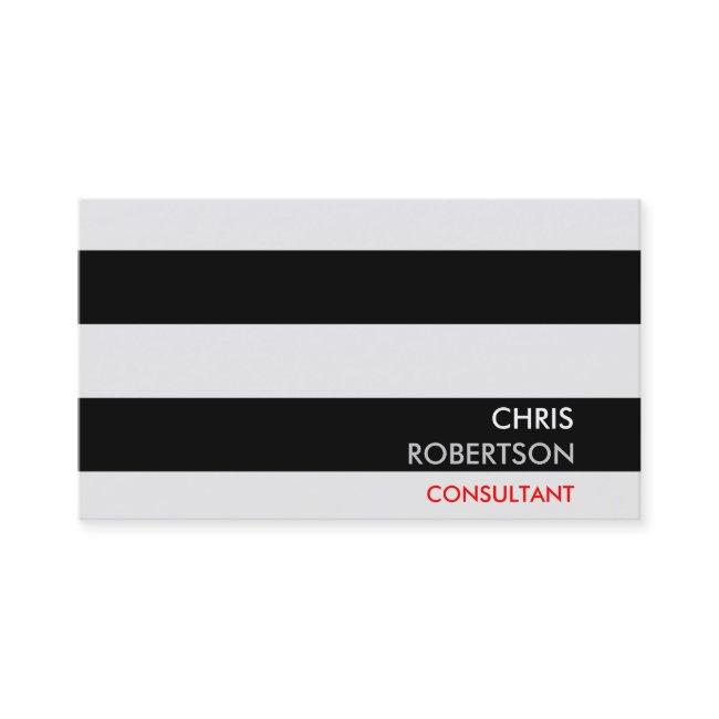 Stripes Pattern Professional Chic