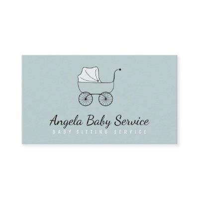 Stroller Baby sitter Daycare Nursery Teal